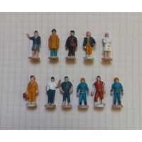 Фигурки люди для диорамы модели НО масштаб 1:100 или 1:75 цена за все