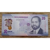 Werty71 Мозамбик 20 метикал 2024 UNC банкнота
