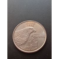 США  25 центов 2007 г. P - Айдахо