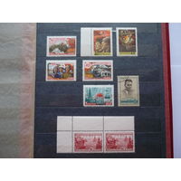Серия марок и отдельные марки СССР 1958-59 гг.! Качество! Чистые (MNH **)! Есть с полями. Дубль-сцепка. Состояние.