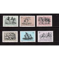 Люксембург-1952,(Мих.495-500) *   , Спорт, ОИ-1952,(полная серия)
