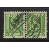 Австрия Респ 1925 Введение шиллинга Номиналы Стандарт Сцепка #454