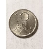 Швеция 10 оре 1966