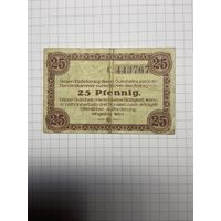 25 пфенигов (нотгельды) г. Германия.-2012