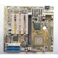 Плата материнская T-810B-CU socket 370  нерабочая на запчасти