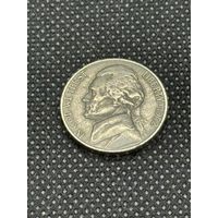 5 центов, США 1952 D