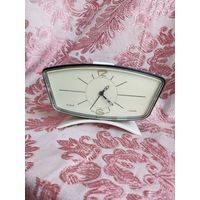 Уникальный коллекционный будильник Слава. 50-е годы.