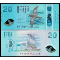 Фиджи 20 долларов 2026 год, UNC