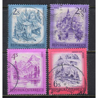 Австрия Респ 1973-5 Вып Туризм Виды #1430,1440-1,1477