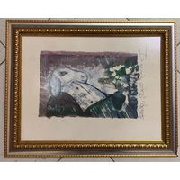 Акулов В.И. "Бриз времени", 2007 г. Смешанная техника письма, бумага.  31х44 см.