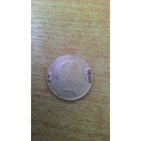 Королевство Венгрия, 20 крейцеров 1848 года. Серебро.