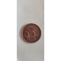 Африка 1 цент 1989