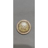 Колумбия 500 песос 2015