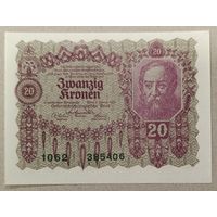 20 крон 1922 года - Австрия - UNC