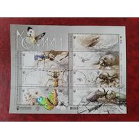 Украина. 2024. Блок насекомые