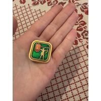 Олимпиада Москва 80 ЗНАЧОК С РУБЛЯ