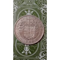 Новая Зеландия 1/2 кроны 1948