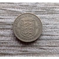 Werty71 Джерси 1/4 шиллинга 1957