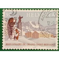 Швейцария 1989. 2000 летие перевала Большой Сен-Бернар