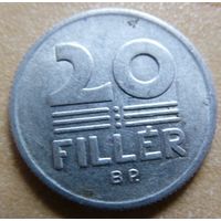 20 филлер 1980 Венгрия