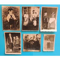 Фото "Дети", Волковыщина, 1950-1960-е гг., 6 шт.