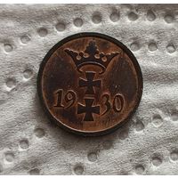 Гданьск 1 пфенниг 1930