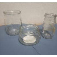 Банки стеклянные 0.5л, 200-250мл