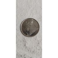 Аруба 25 цент 2003