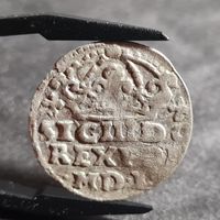 Грош коронный 1624, Краков