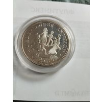 25 гульденов. Нидерланды Антилы.1979 год