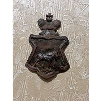 Кокарда полицейского Гродненской губернии. С рубля.