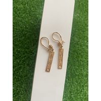 ЗОЛОТЫЕ СЕРЬГИ СССР с клеймом Звезды