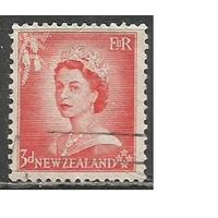Новая Зеландия. Королева Елизавета II. 1954г. Mi#336.