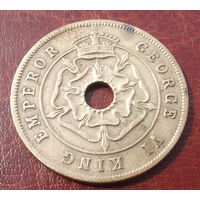 Южная Родезия. 1 пенни 1943