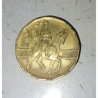 20 крон 2004 года Чехия. Чешская республика.