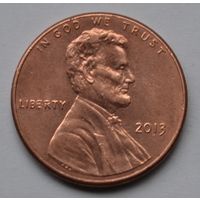 США, 1 цент 2013 г.
