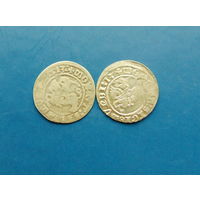 Полугроши 1513 . Два разновида.Редкость!!