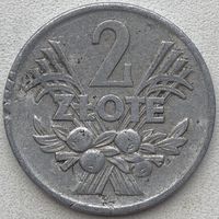 Польша 2 злотых 1973 г.