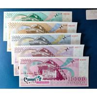 Беларусь, Славянский Базар в Витебске, полный комплект васильков 2002 г., VF+/XF+