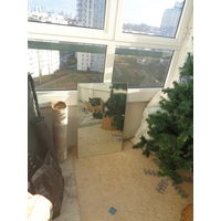 Зеркало настенное мебельное из полированного стекла. СССР