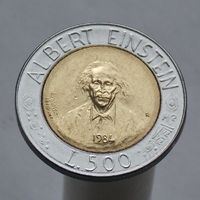 Сан-Марино 500 лир 1984 Учёные