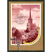 Таллинн. Старый город. 1980. Спецгашение Минск Олимпийский 19-07-1980