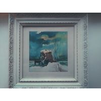 Картина неизвестного художника. Начало 1990-ых