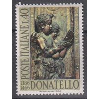 Италия 1966 г., Mi 1214** - Скульптура Музыка Искусство