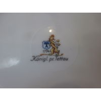 Салатница фарфор Konigl. pr. Tettau Германия