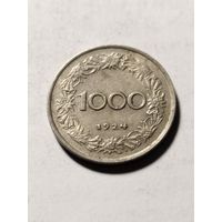 Австрия 1000 крон 1924