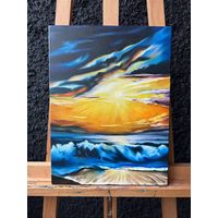 Картина маслом, пейзаж