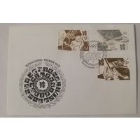 Конверт первого дня гашения "Игры ХХХ Олимпиады, Лондон-2012"