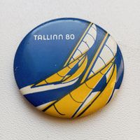 Значок СССР Олимпиада 1980 Таллинн Tallinn