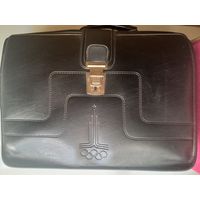 Портфель деловой СССР. Олимпиада 80. Москва 1980.